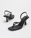 Gruissan Thong Strap Square Toe Sandals