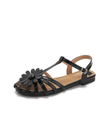 Pimlico Flower Trim Caged Flat Sandals