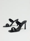 Imola Two Band Square Toe Stiletto Mules