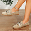 Thurloe Oversized Buckle Slip-On Loafers