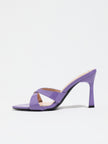 Venasque Cross Strap Stiletto Mule Sandals