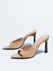 Mayfair Square Open Toe Stiletto Mules