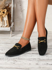 Bolzano Gold Snaffle Bit Slip-On Loafers